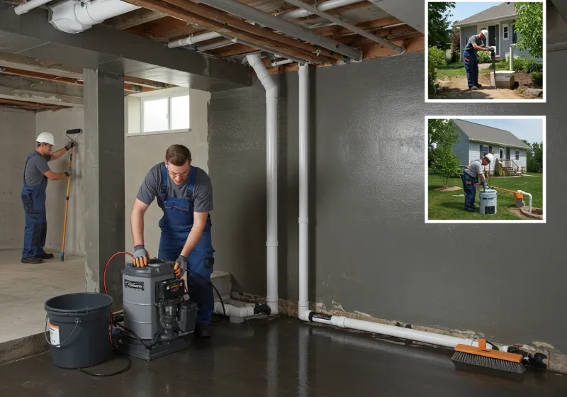 Basement Waterproofing and Flood Prevention process in Washington Mills, NY